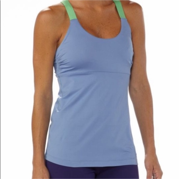 Patagonia Tops - Patagonia Women's Light Blue Top Innerspace Fitness Workout Tank Top size Small